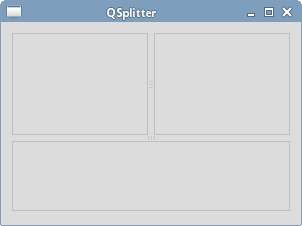 QSplitter